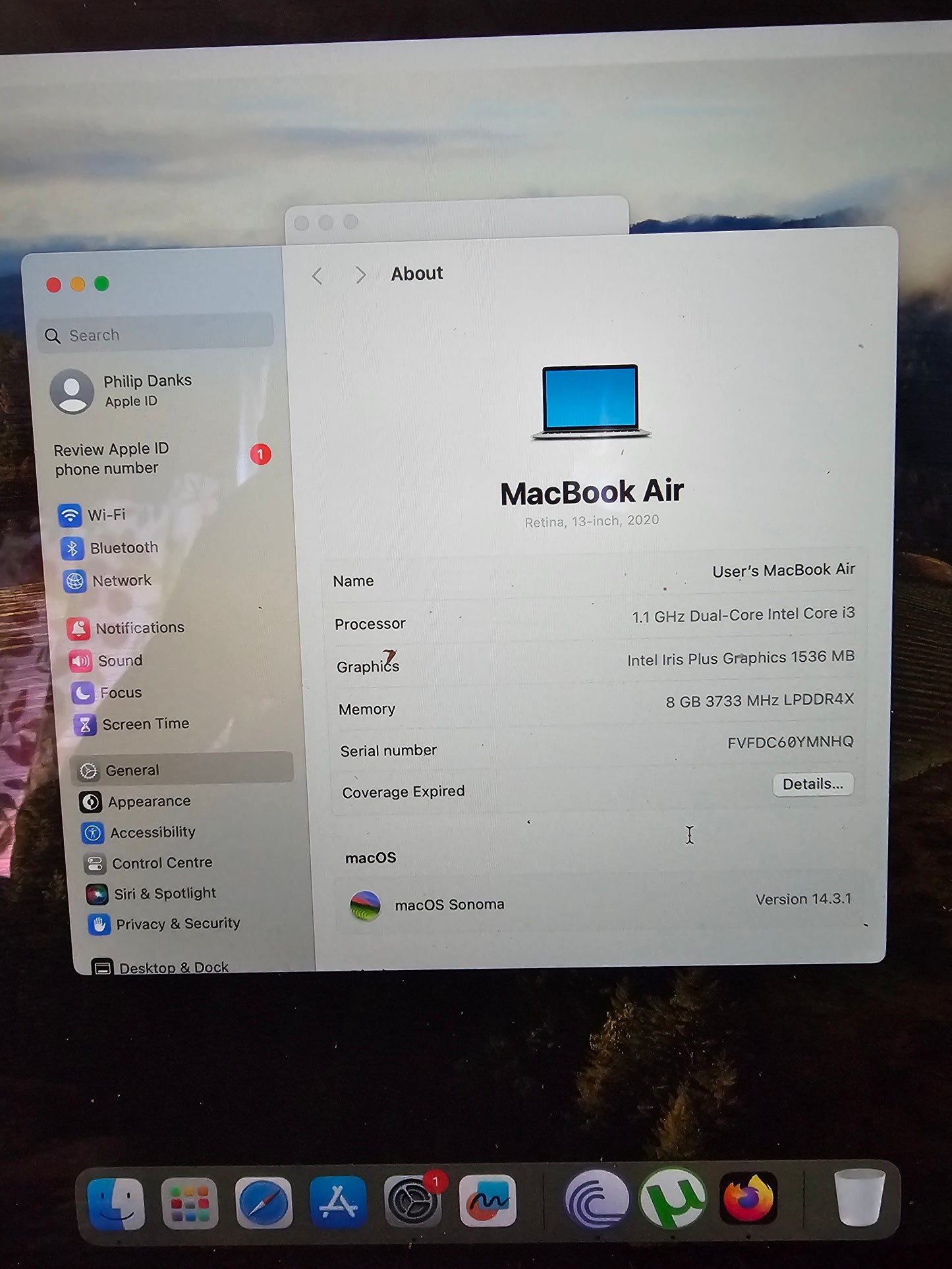 Macbook Air A2179 Fully Working