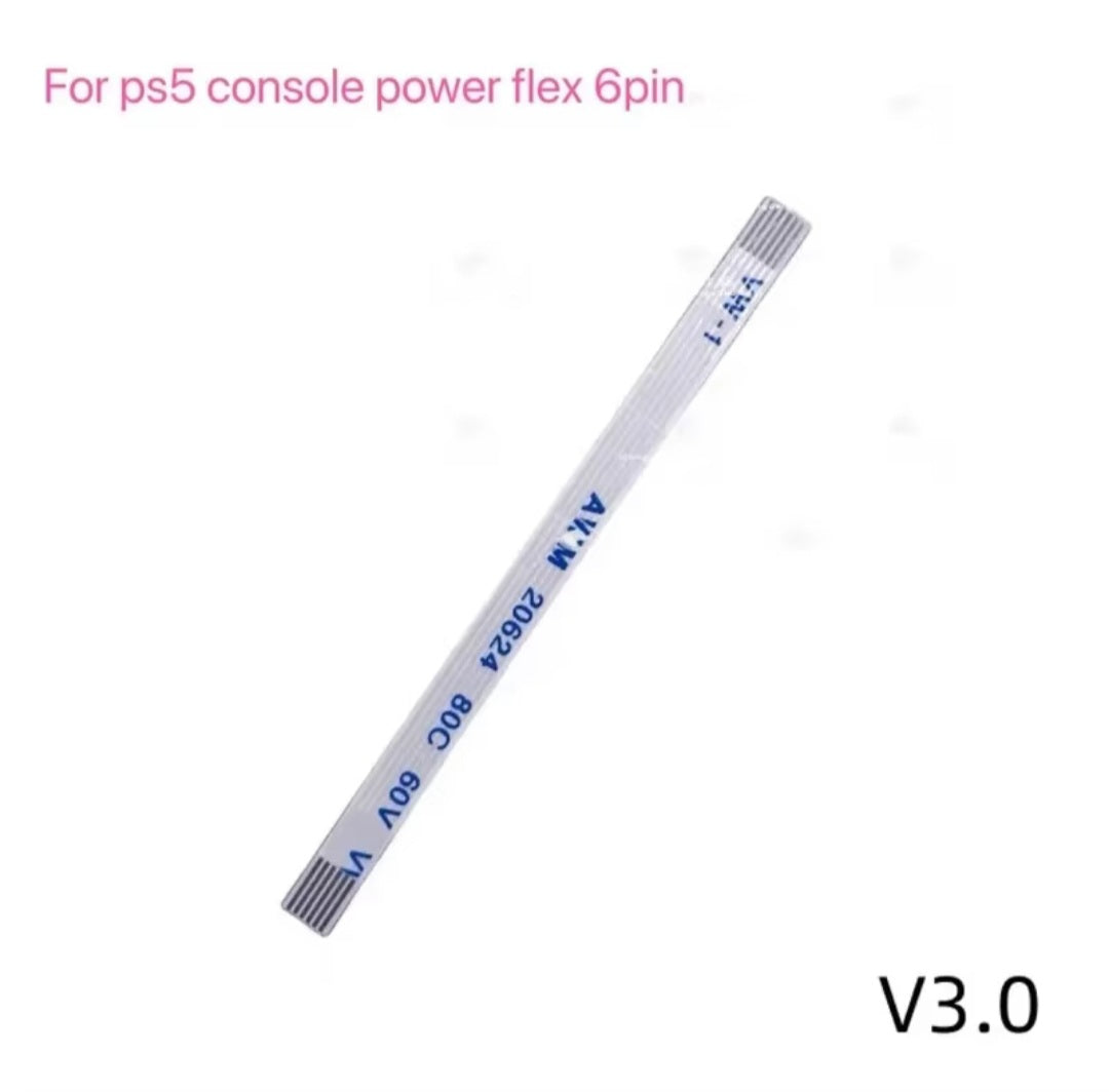 Replacement Power Button Flex Ribbon For PlayStation 5 Consoles